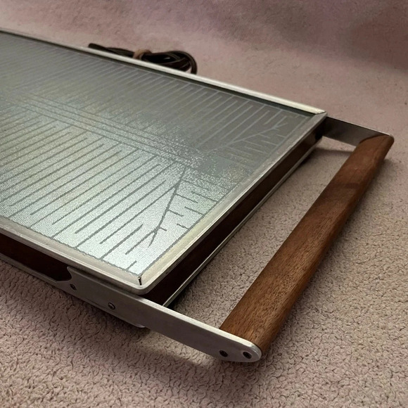 Vintage Salton Hotray Warming Tray-Vtg-70s-Retro-Kitchen Hot Plate-Potluck-WORKS - Picture 2 of 15